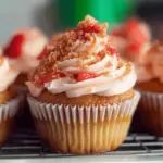 Strawberry Crunch Cupcakes