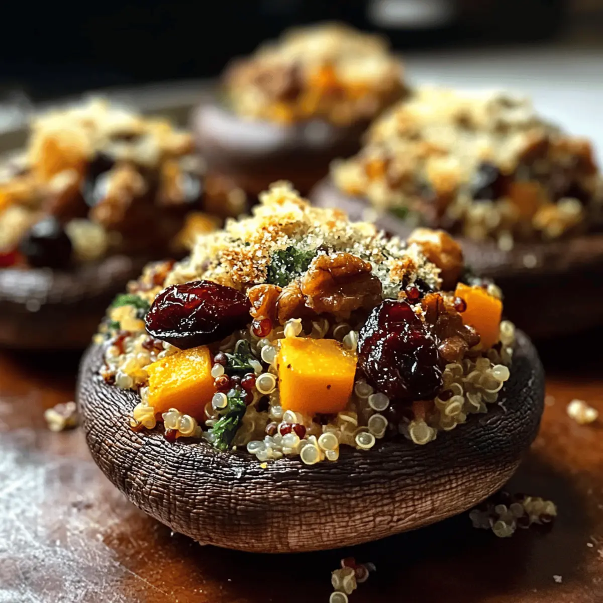 Delicious Stuffed Portobello Mushrooms for Cozy Autumn Nights