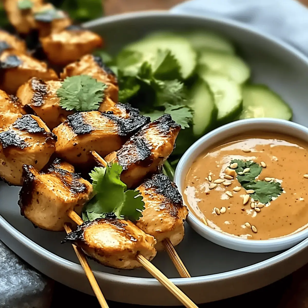 Savory Thai Chicken Satay That’s Perfect for Any Gathering