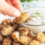 Vegan Breaded Mushrooms