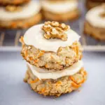 Vegan Carrot Cake Cookies