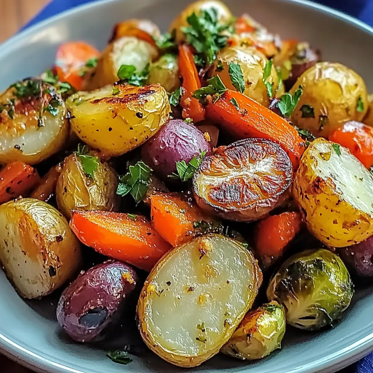 Maple Dijon Roasted Vegetables: Tangy, Sweet, & Addictive!