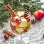 Festive White Christmas Sangria