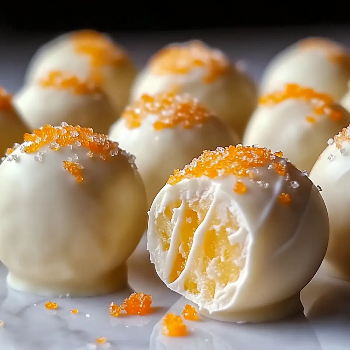 Creamy White Chocolate Orange Creamsicle Truffles You’ll Love