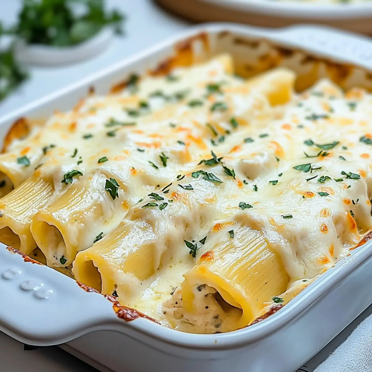 Creamy Chicken Manicotti Alfredo That Will Steal Your Heart