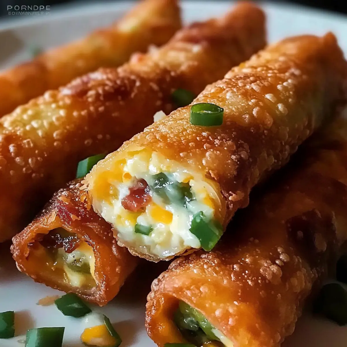 Crispy Bacon Jalapeño Popper Eggrolls for Your Next Party