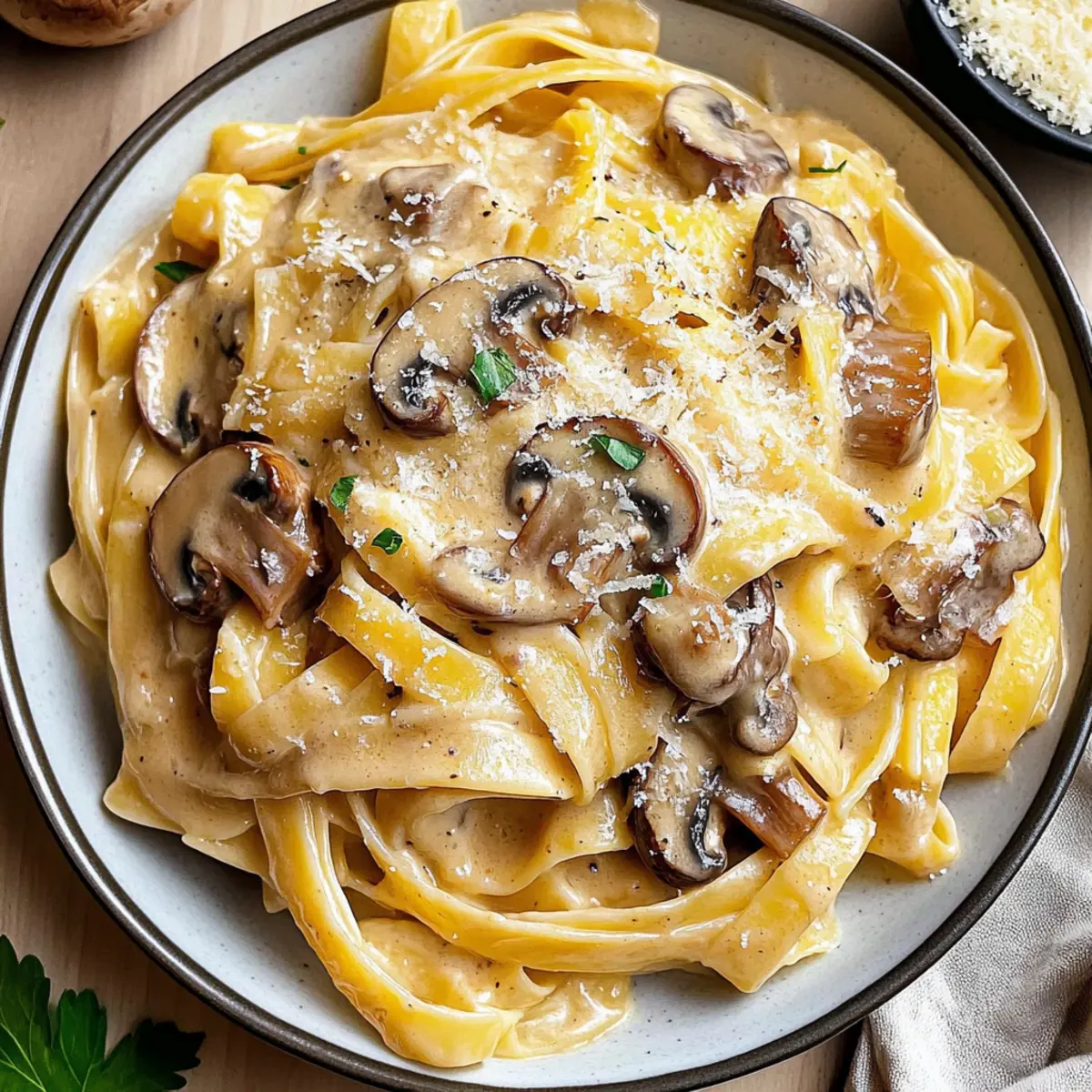Savory Caramelized Leek and Mushroom Gruyere Pasta Delight