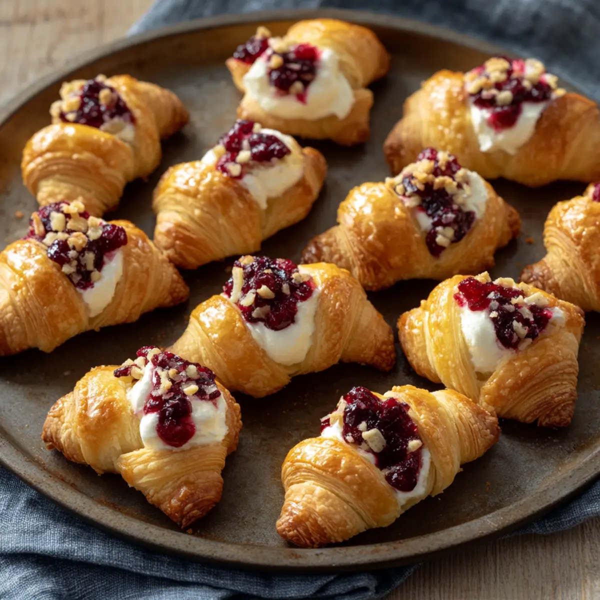 Cranberry Cream Cheese Crescent Bites for a Cozy Fall Snack