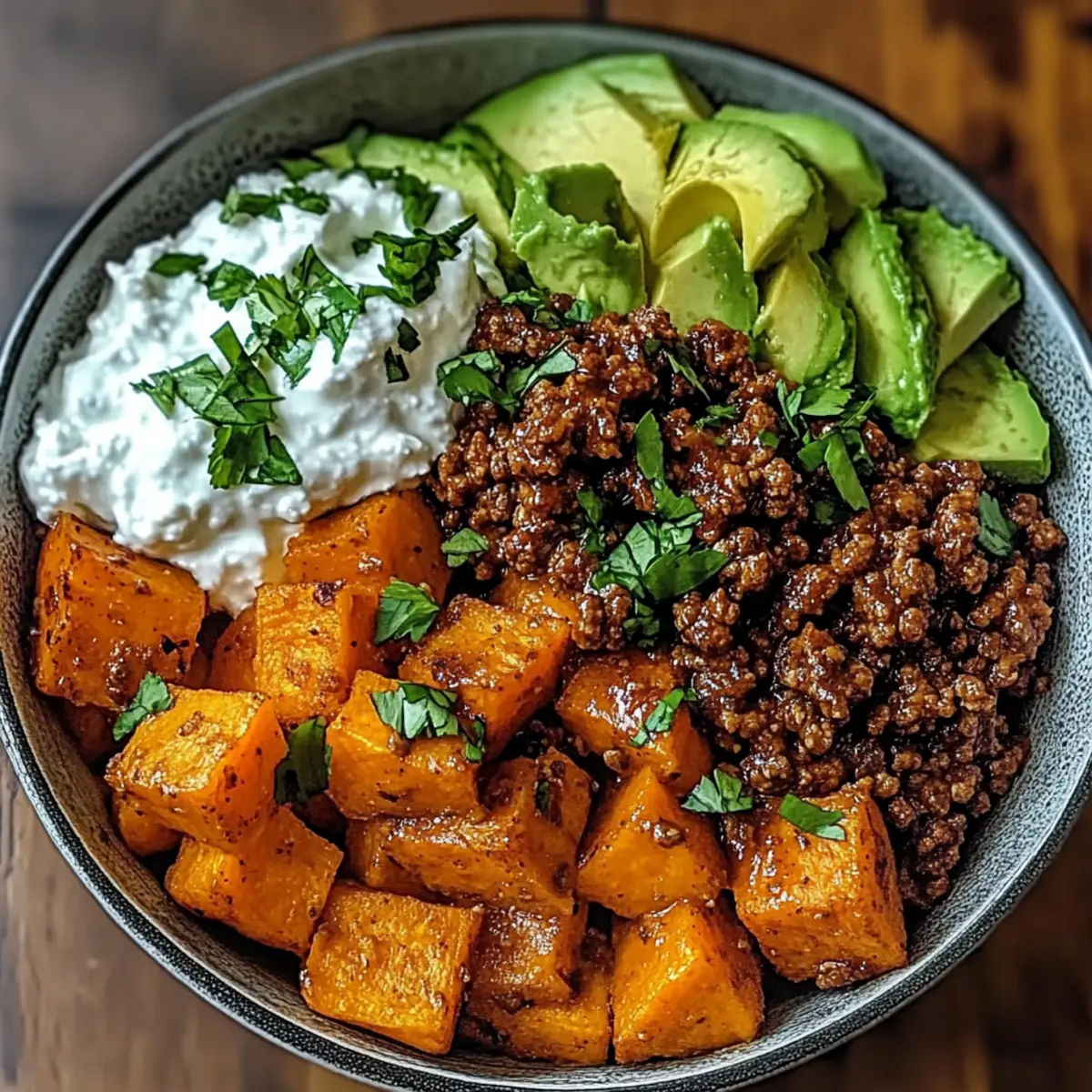 Savory Ground Beef Hot Honey Bowl for a Flavorful Meal