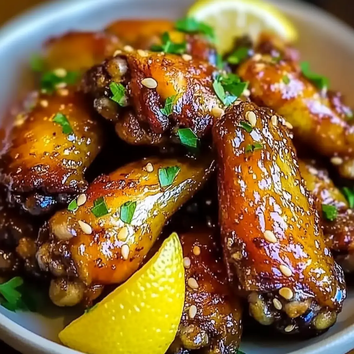 Honey Lemon Pepper Wings Super Crispy – A Flavor Explosion!