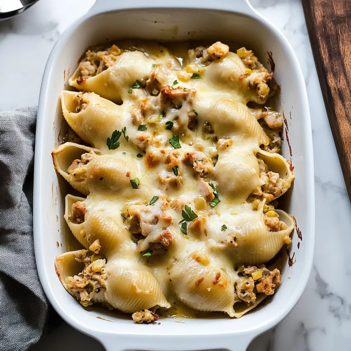 Leftover Thanksgiving Turkey Stuffed Shells Your New Comfort Dish