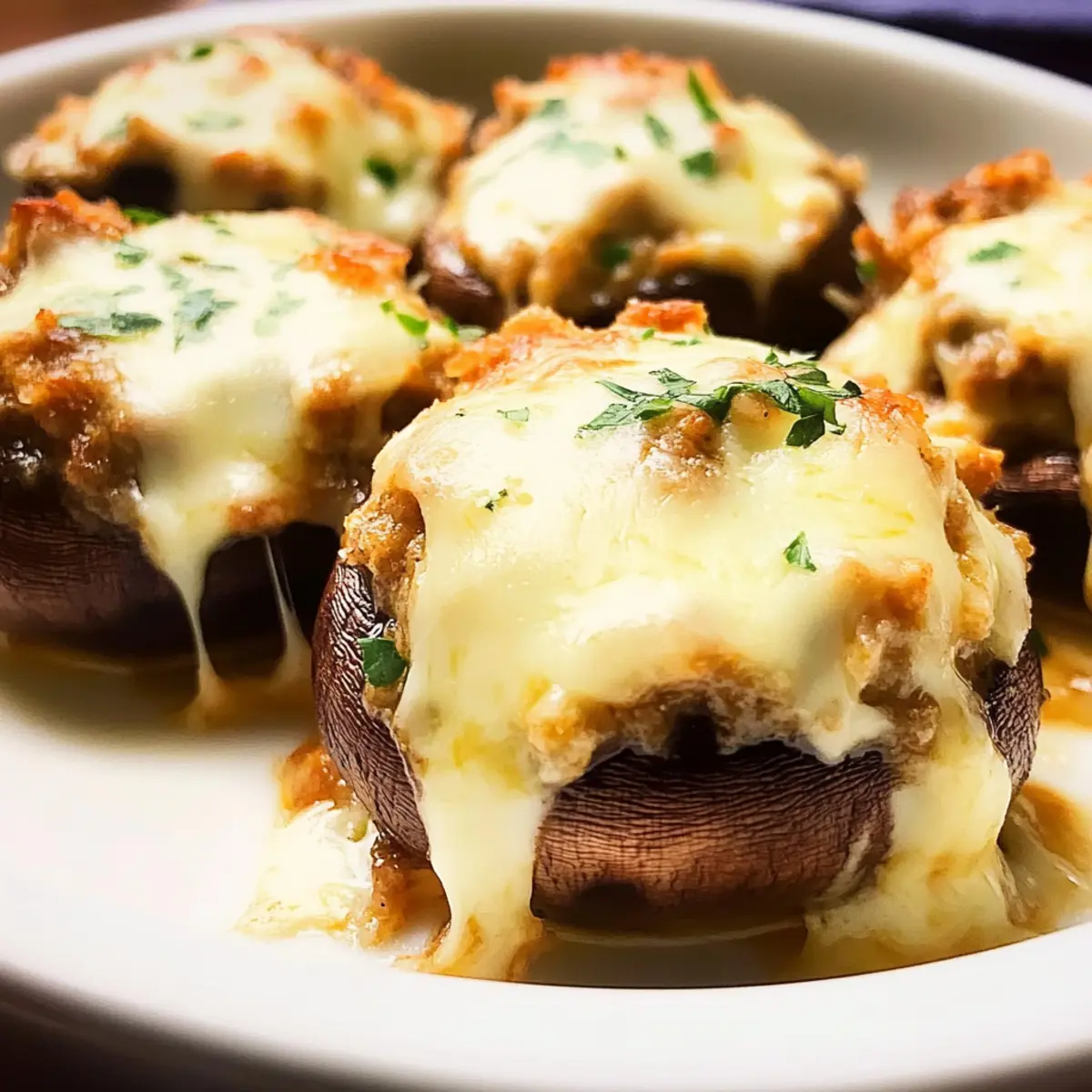 Savory Longhorn Stuffed Mushroom Bites for Happy Gatherings