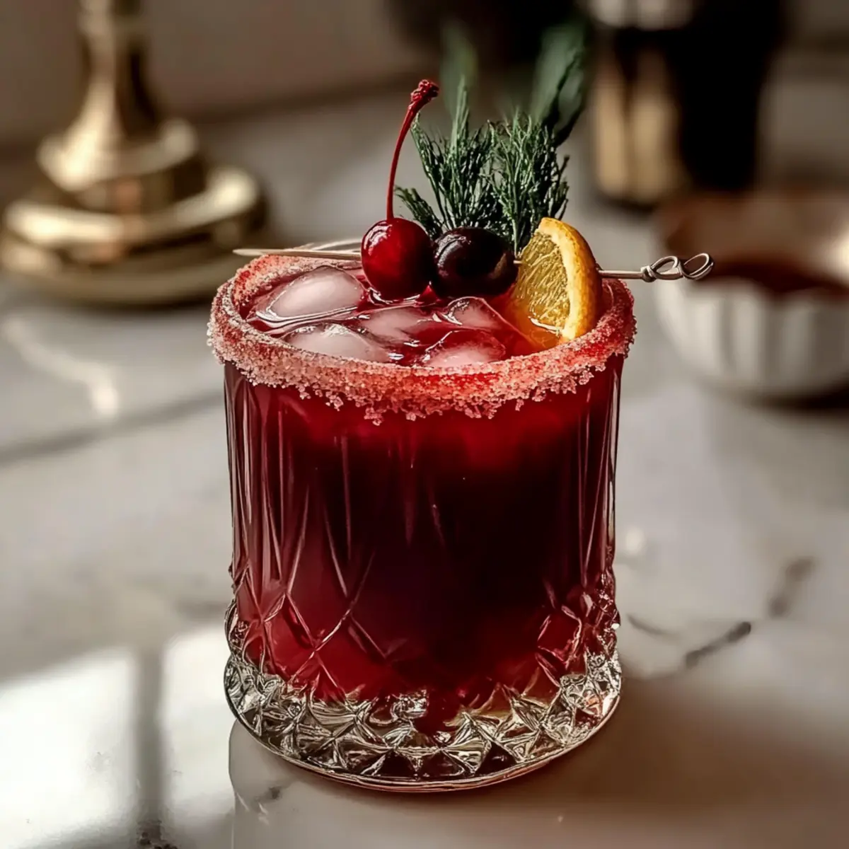 Non Alcoholic Vampire Kiss: A Festive Mocktail Delight