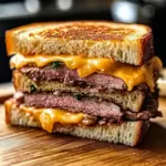 Roast Beef & Cheddar Melt Sandwich