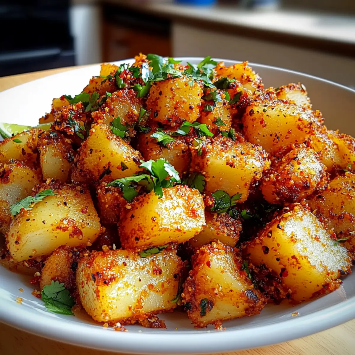 Spicy Mexican-Style Street Potatoes: Crunchy Bliss Awaits!