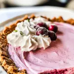 Cranberry Mousse Pie