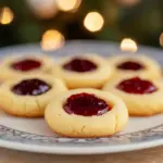 Christmas Thumbprint Cookies