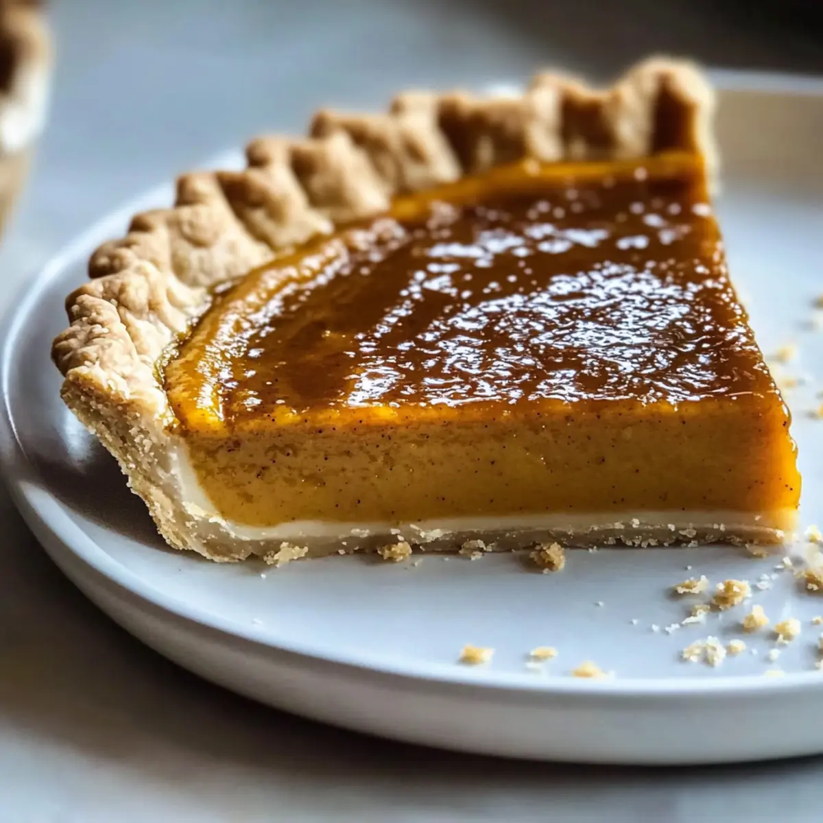 Bourbon Brûlée Pumpkin Pie: Your Ultimate Autumn Delight