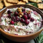 Cranberry Whipped Feta Dip