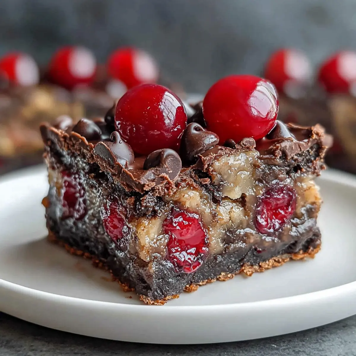 Irresistible Chocolate Covered Cherry Magic Bars to Savor