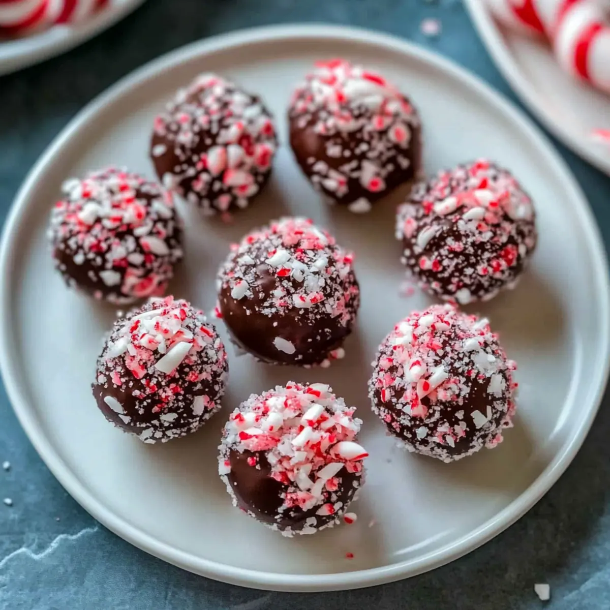 Irresistibly Creamy Peppermint Truffles for a Joyful Treat