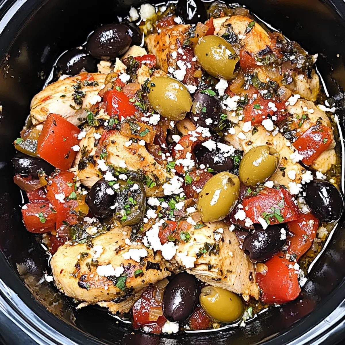 Crockpot Greek Chicken: Easy Mediterranean Flavor Awaits