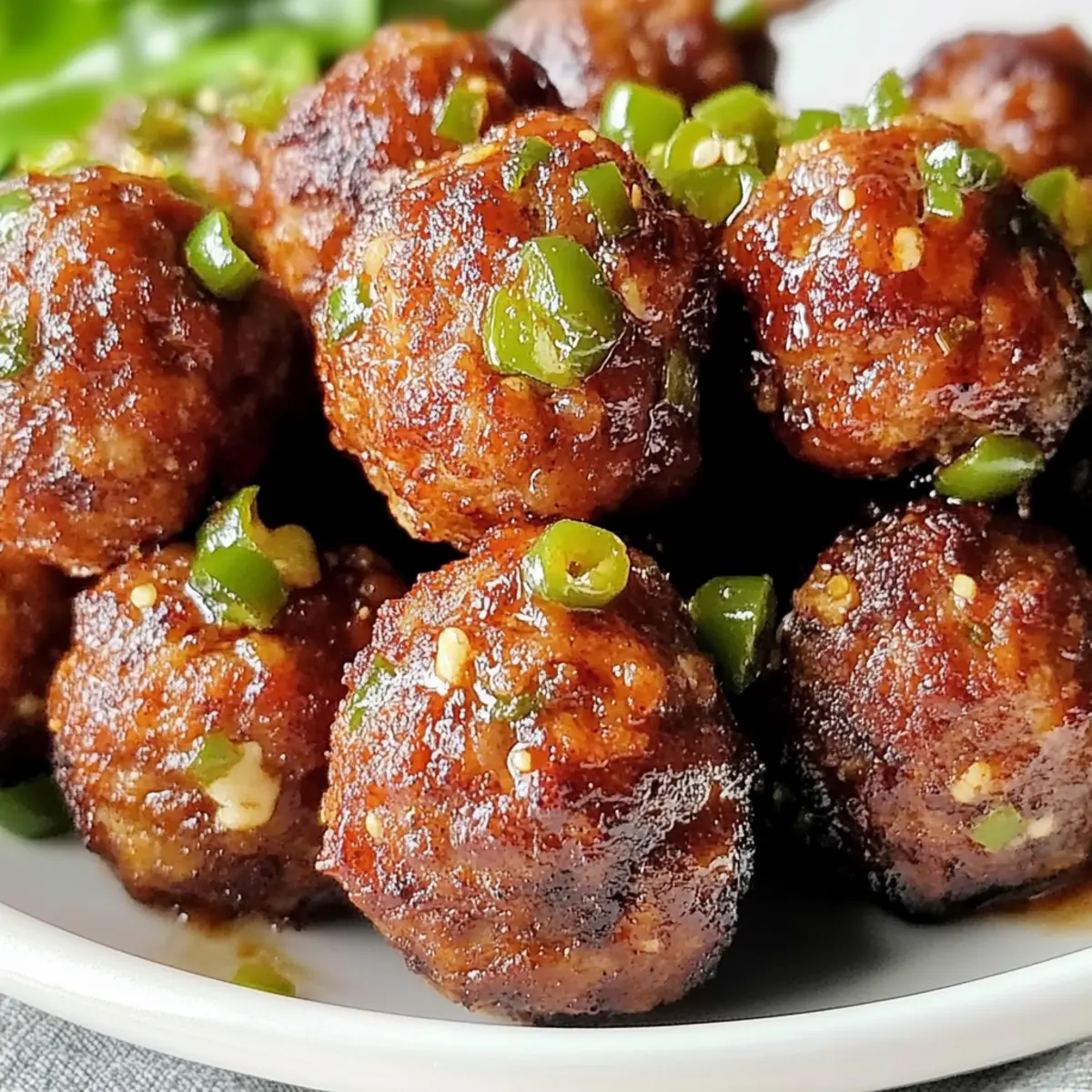 Jalapeno Popper Smoked Meatballs: A Spicy Appetizer Delight