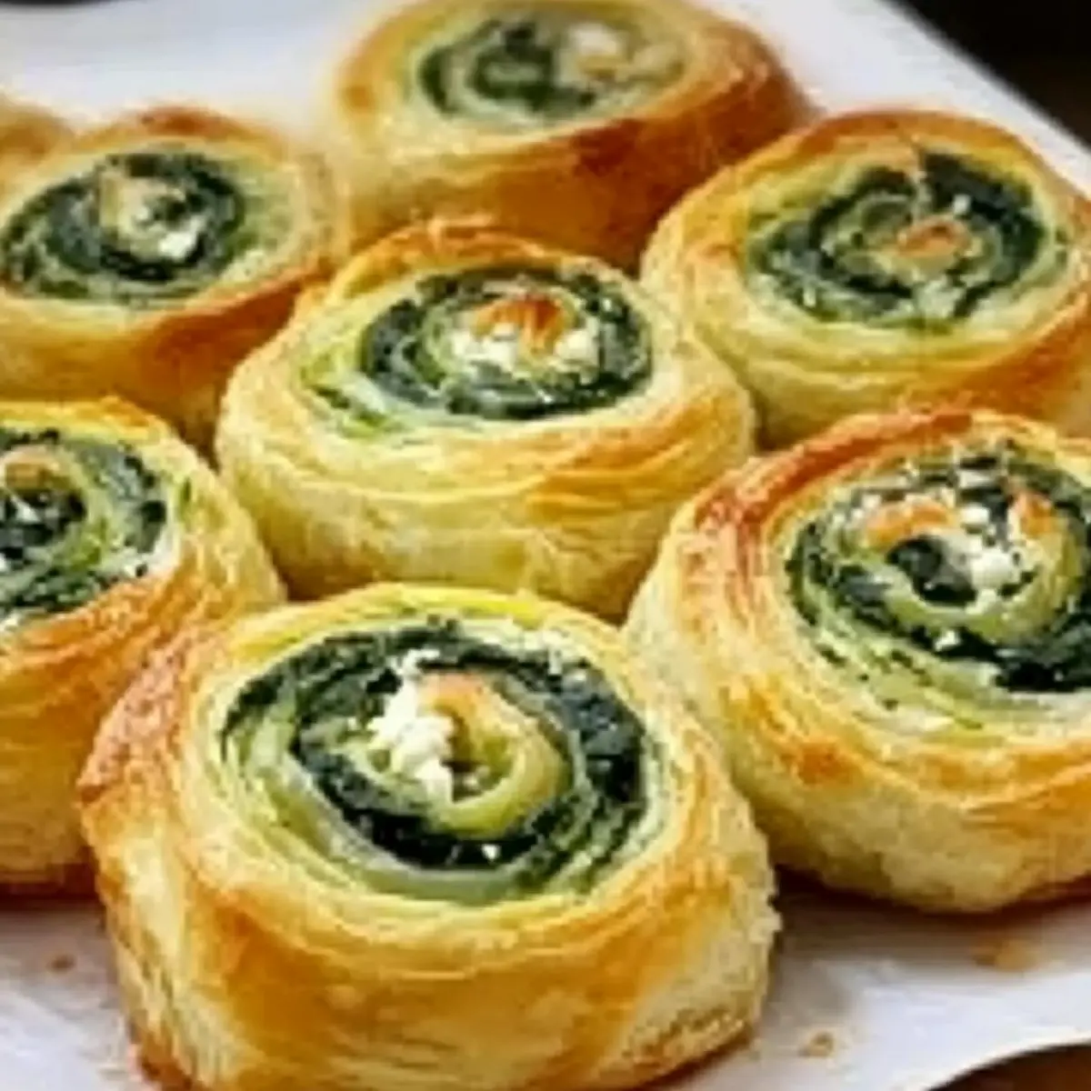 Delicious Spinach and Feta Cheese Puff Pastry Rolls to Wow Your Guests
