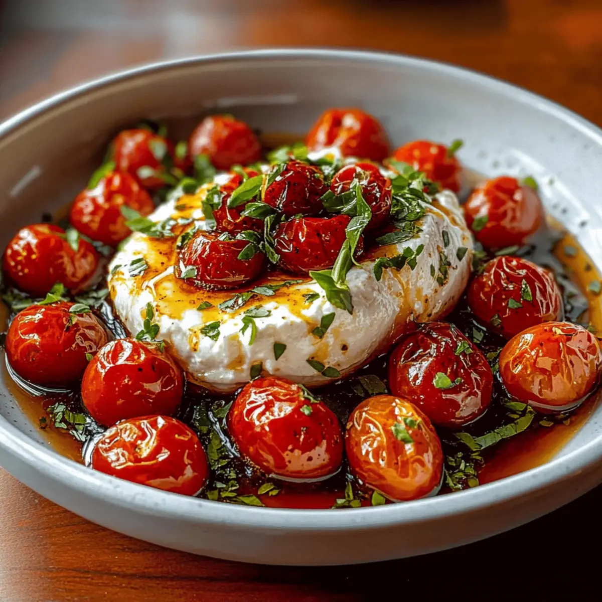Irresistible Hot Honey Tomato Burrata Dip for Cozy Gatherings
