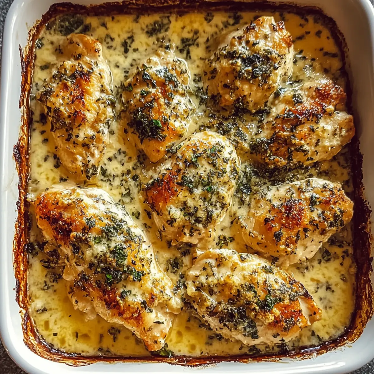 Savory Garlic Parmesan Chicken Bake Your Family Will Love