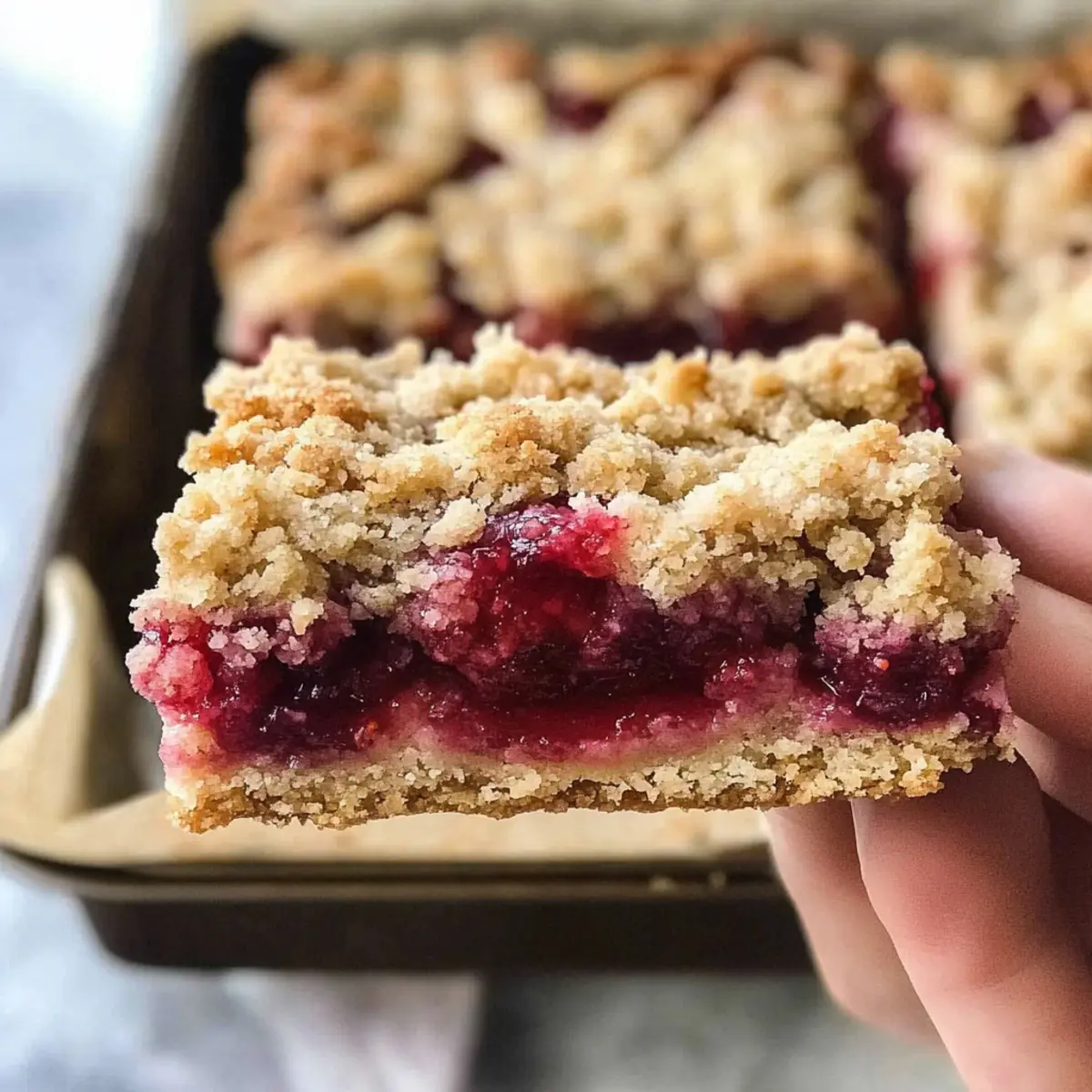 Irresistibly Sweet Raspberry Crumble Bars You’ll Adore
