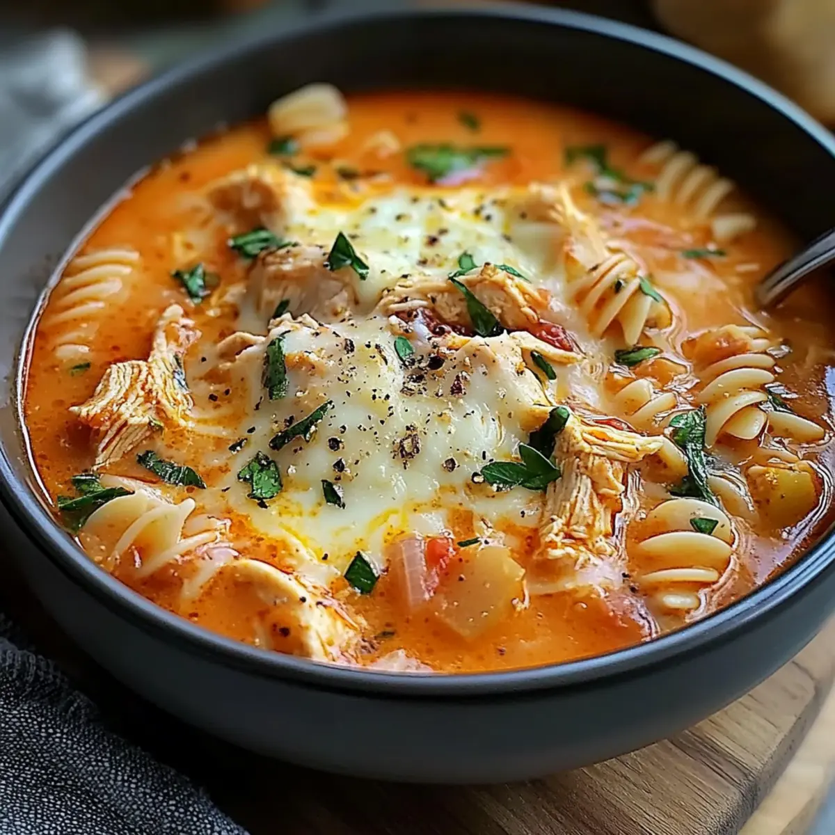 Crockpot Chicken Parmesan Soup: Your New Comfort Food Delight