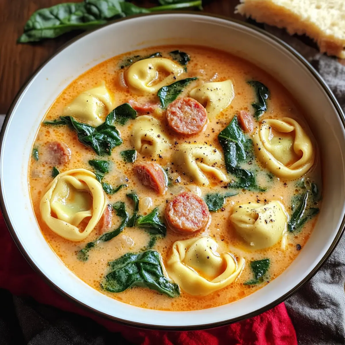 Creamy Tortellini Soup for Cozy Nights at Home