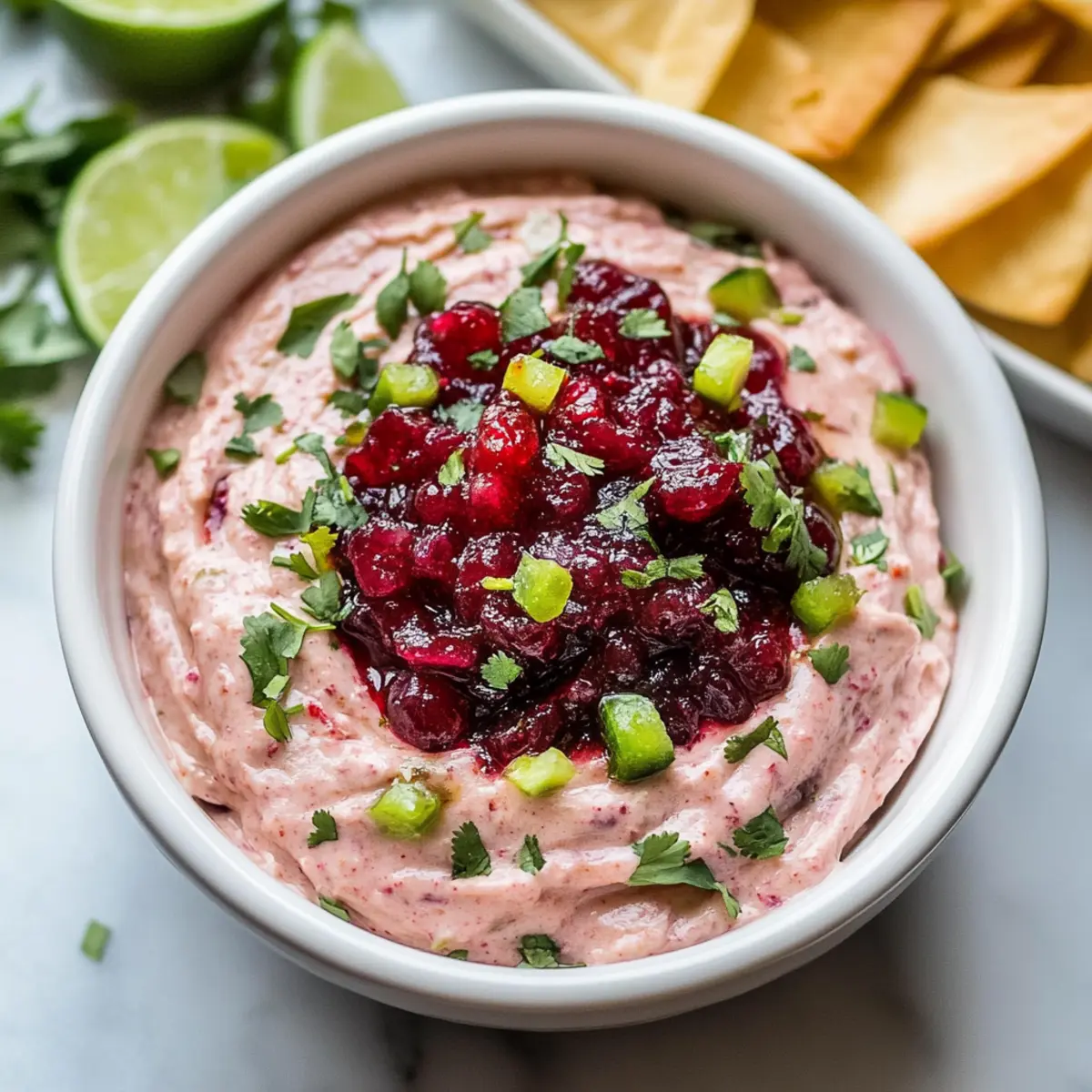 Cranberry Jalapeño Dip Costco Style for Easy Party Bliss