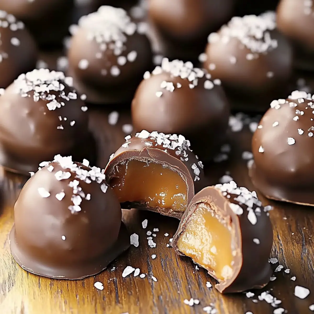Decadent Salted Caramel Truffles That Melt in Your Mouth