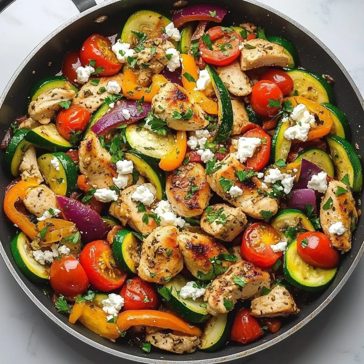Mediterranean Chicken Stir Fry: A Flavorful 30-Minute Meal