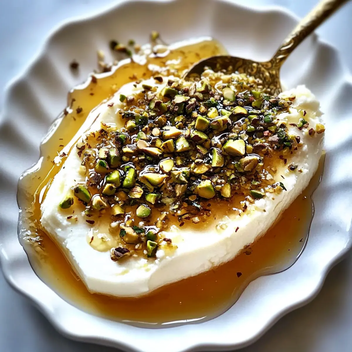 Delightful Boursin Cheese Appetizer with Honey and Pistachios