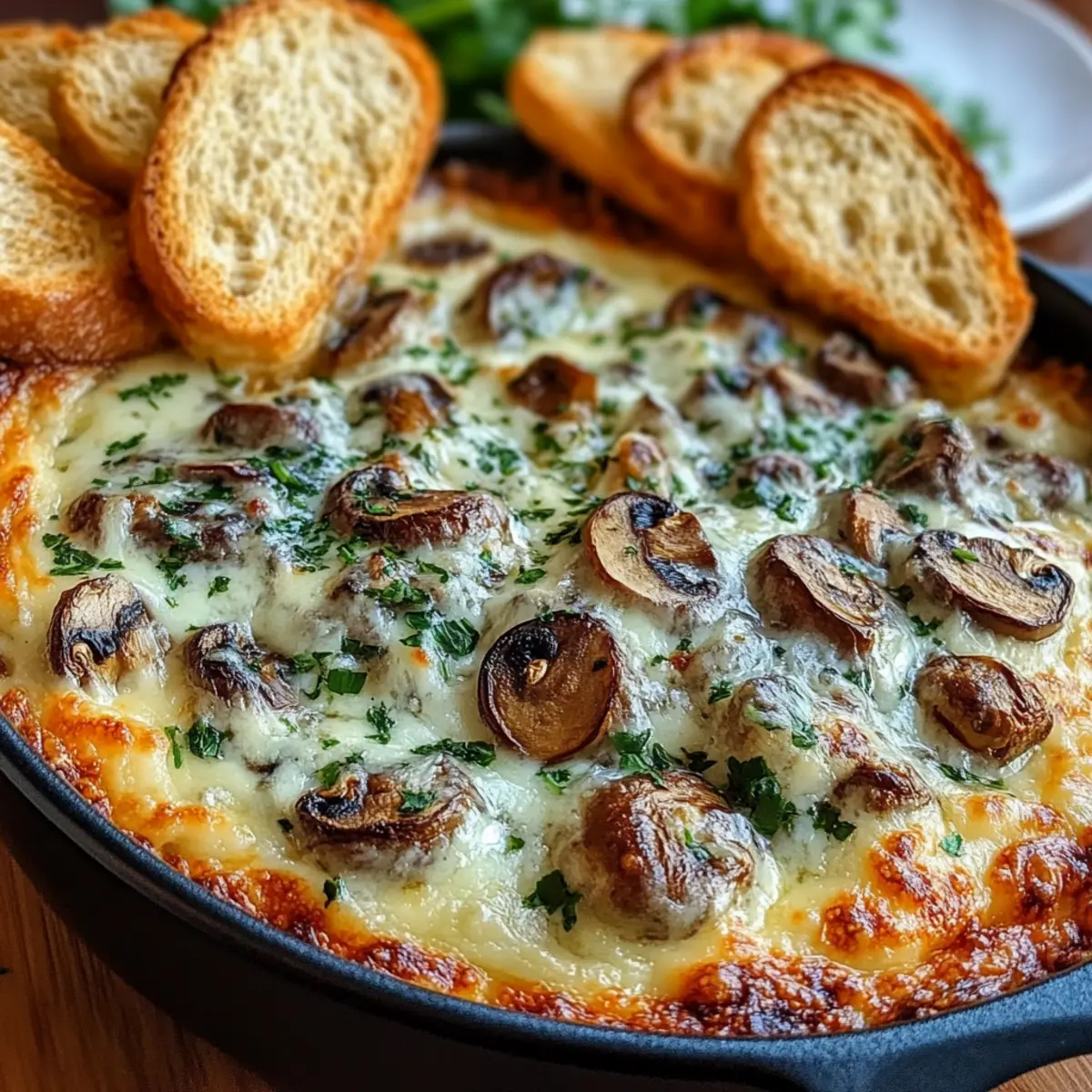 Irresistible Stuffed Mushroom Dip That's Perfect for Sharing
