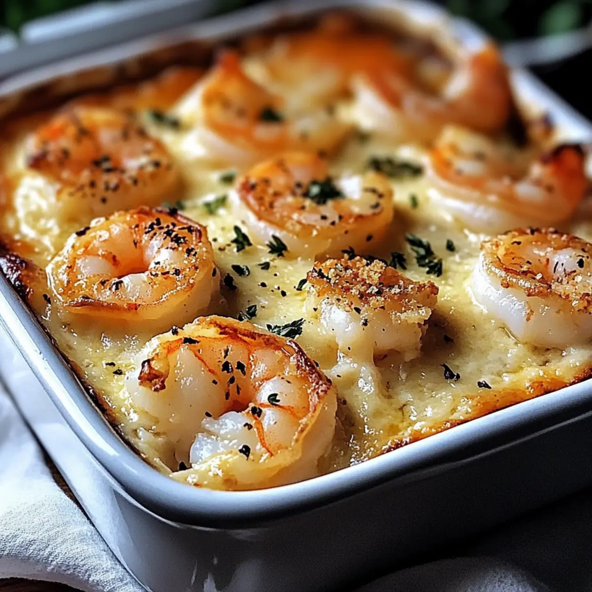 Irresistible Garlic Shrimp Gratin for Cozy Nights In