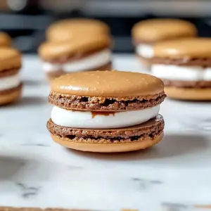S’mores Macarons