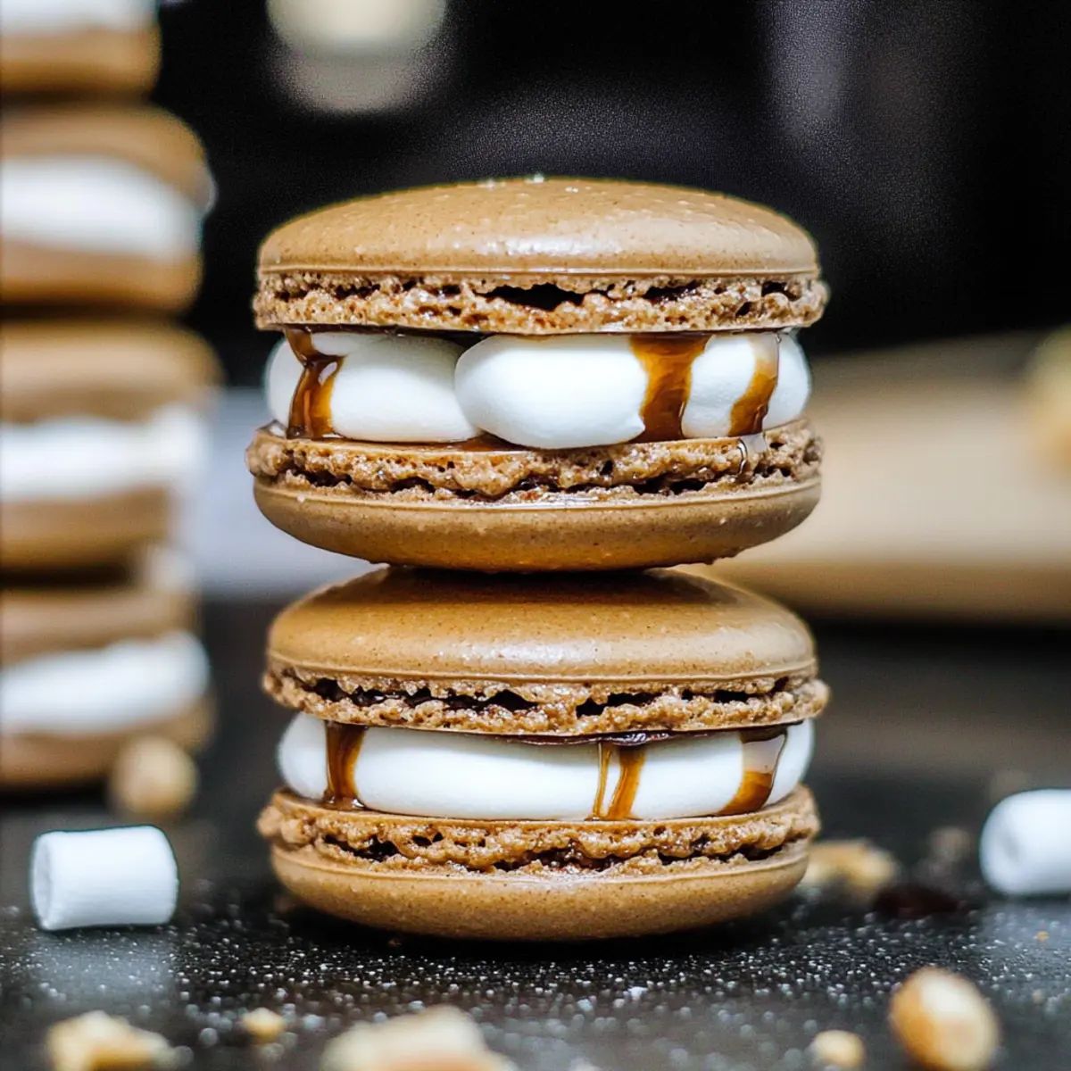 Cozy Up with Irresistible Hot Cocoa Macarons Delight