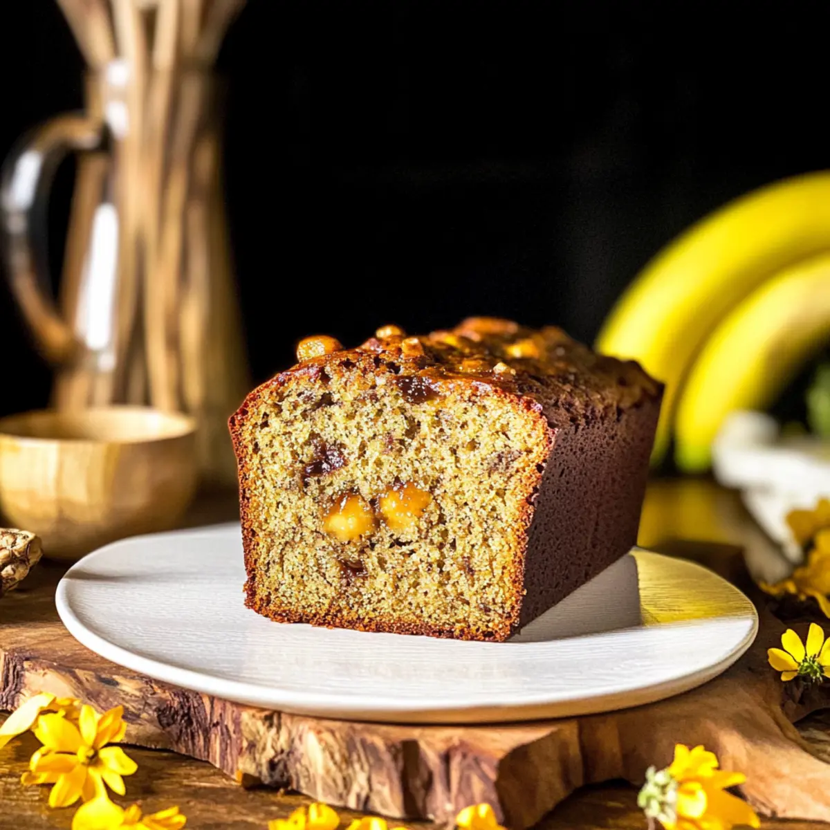 Maple-Bourbon Banana Bread That Melts in Your Mouth