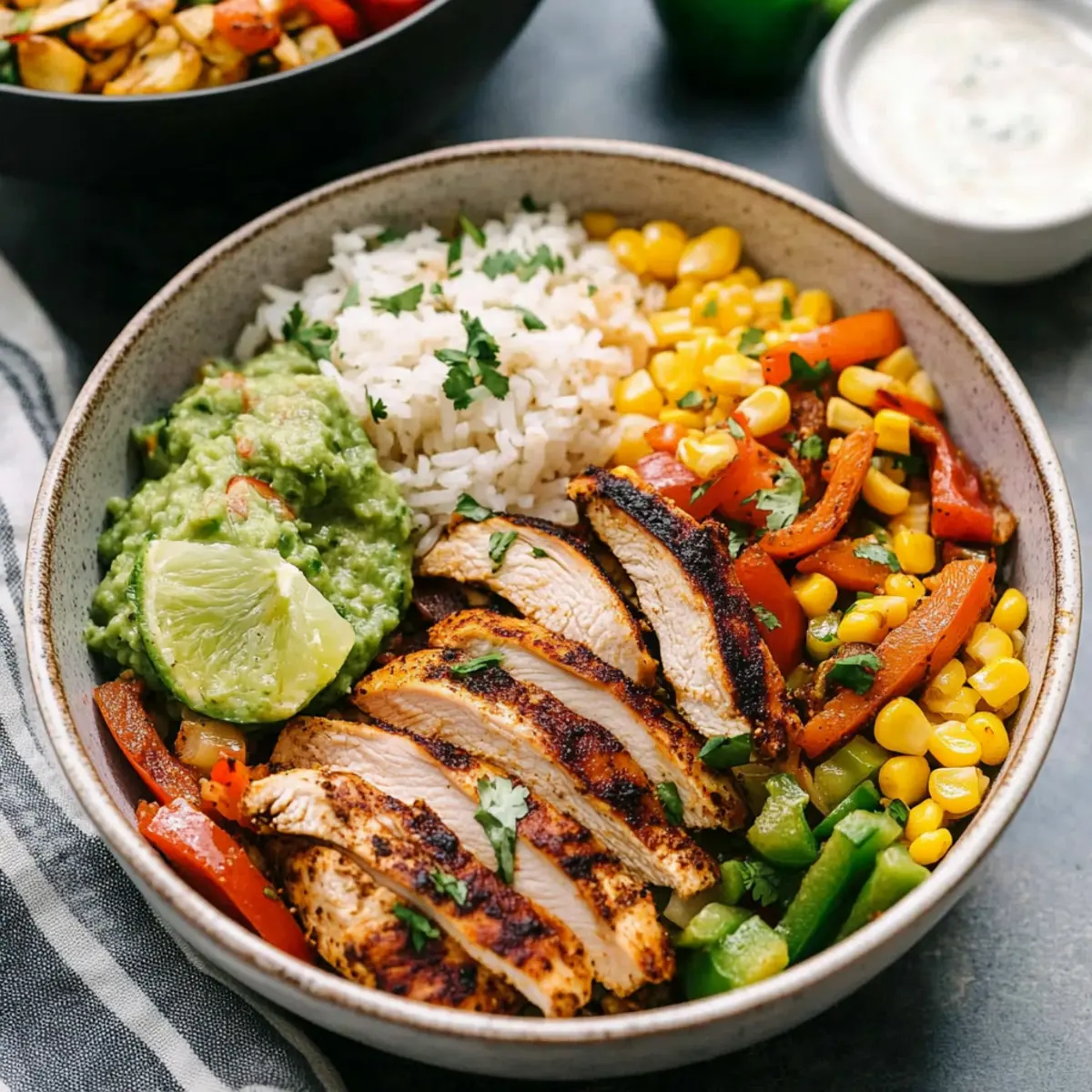 Savory Chicken Fajita Bowls for Easy Meal Prep Magic