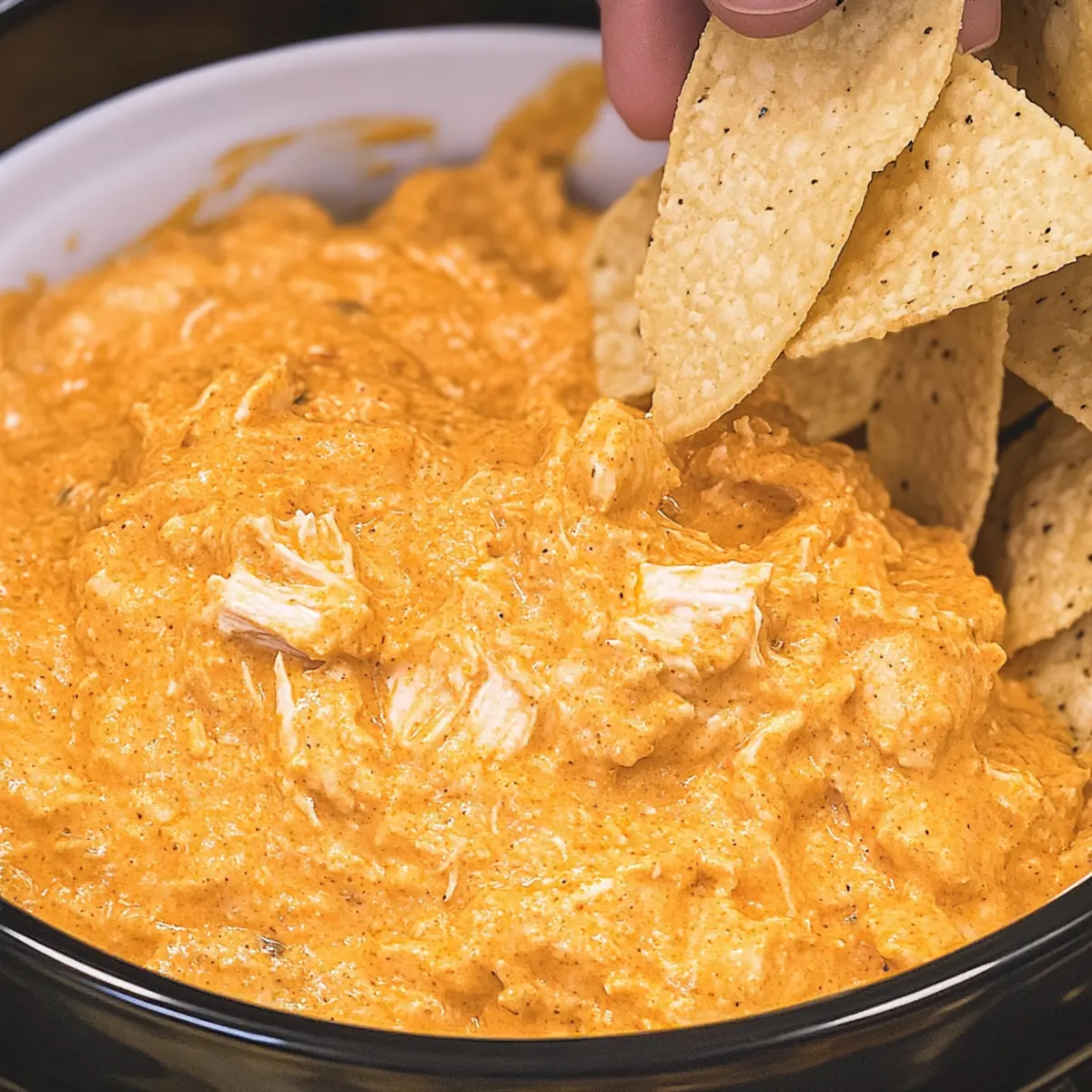 Irresistible Crockpot Buffalo Chicken Dip for Game Day Fun