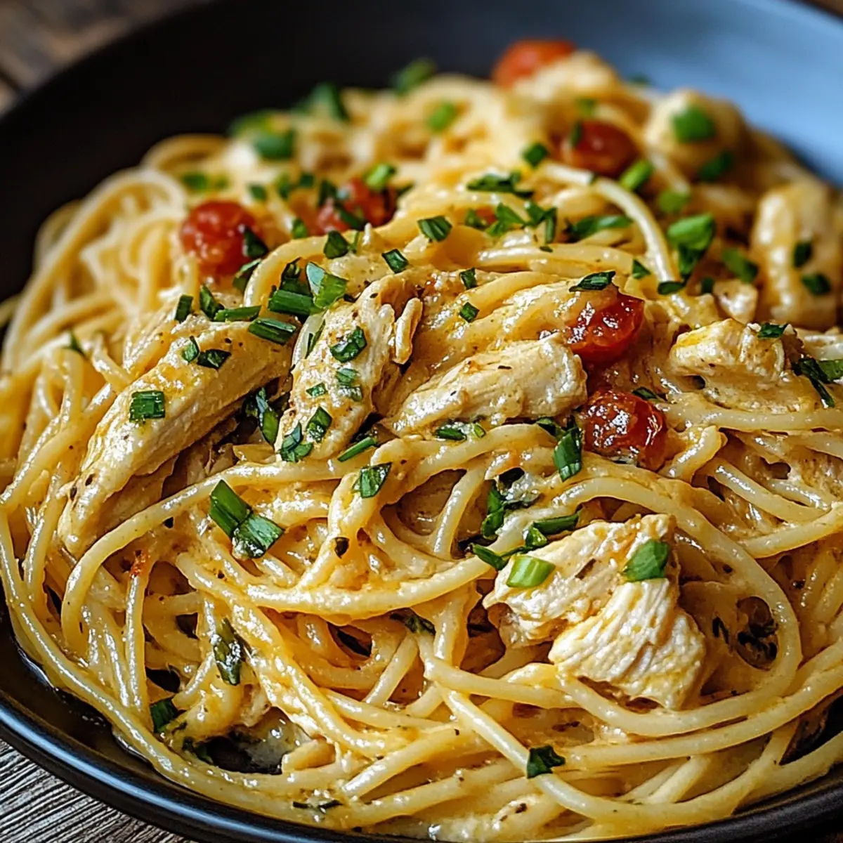 Creamy Monterey Chicken Spaghetti for Cozy Family Nights