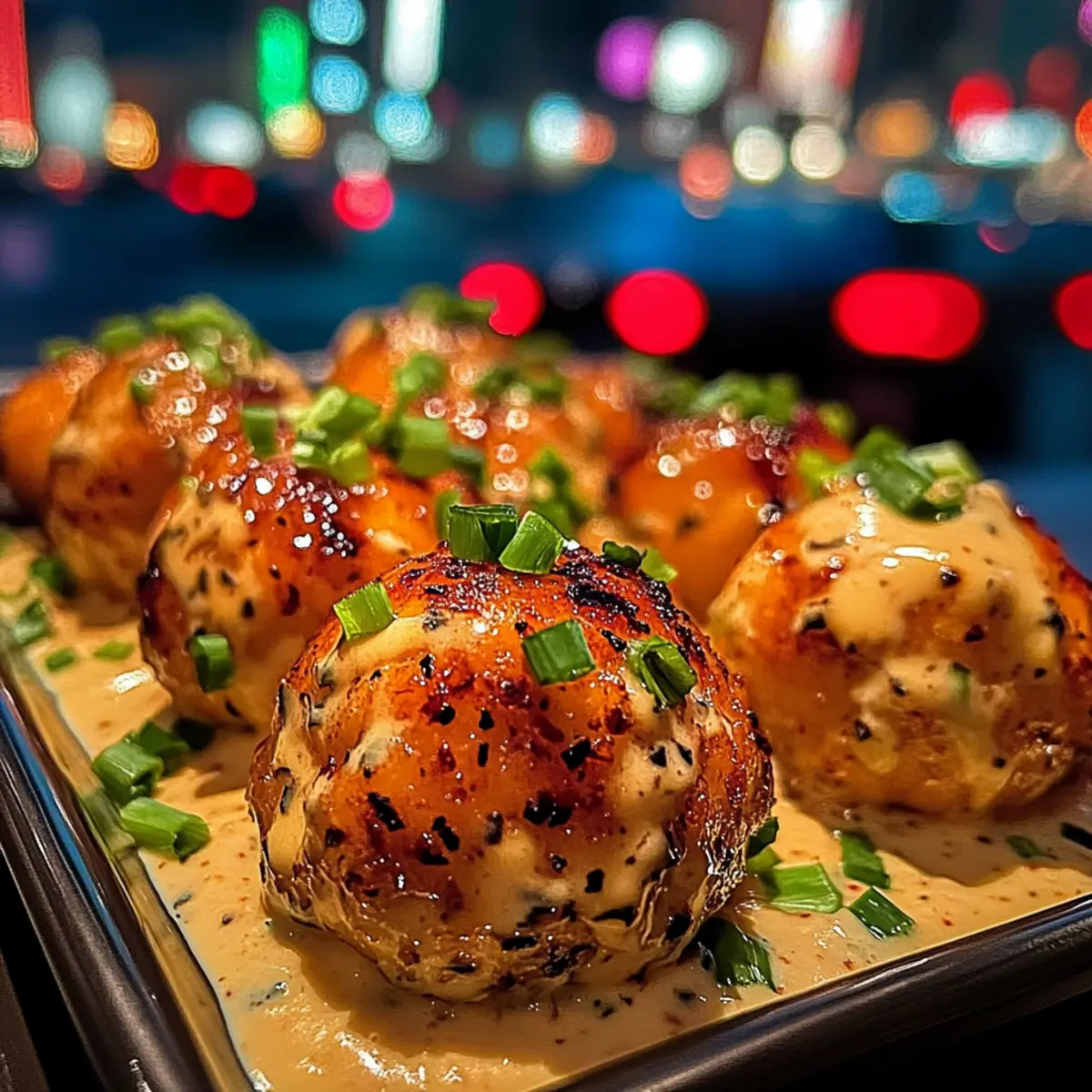 Sweet Chili Salmon Balls with Creamy Garlic Sauce You'll Love