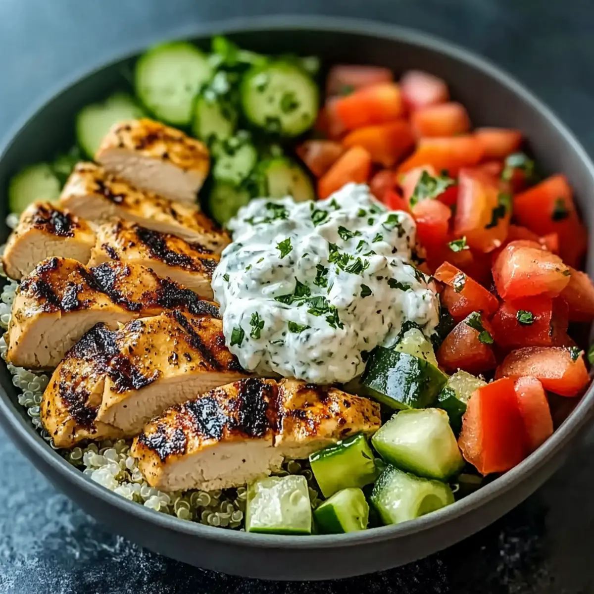 Delicious Chicken Tzatziki Bowls: A Fresh Take on Dinner