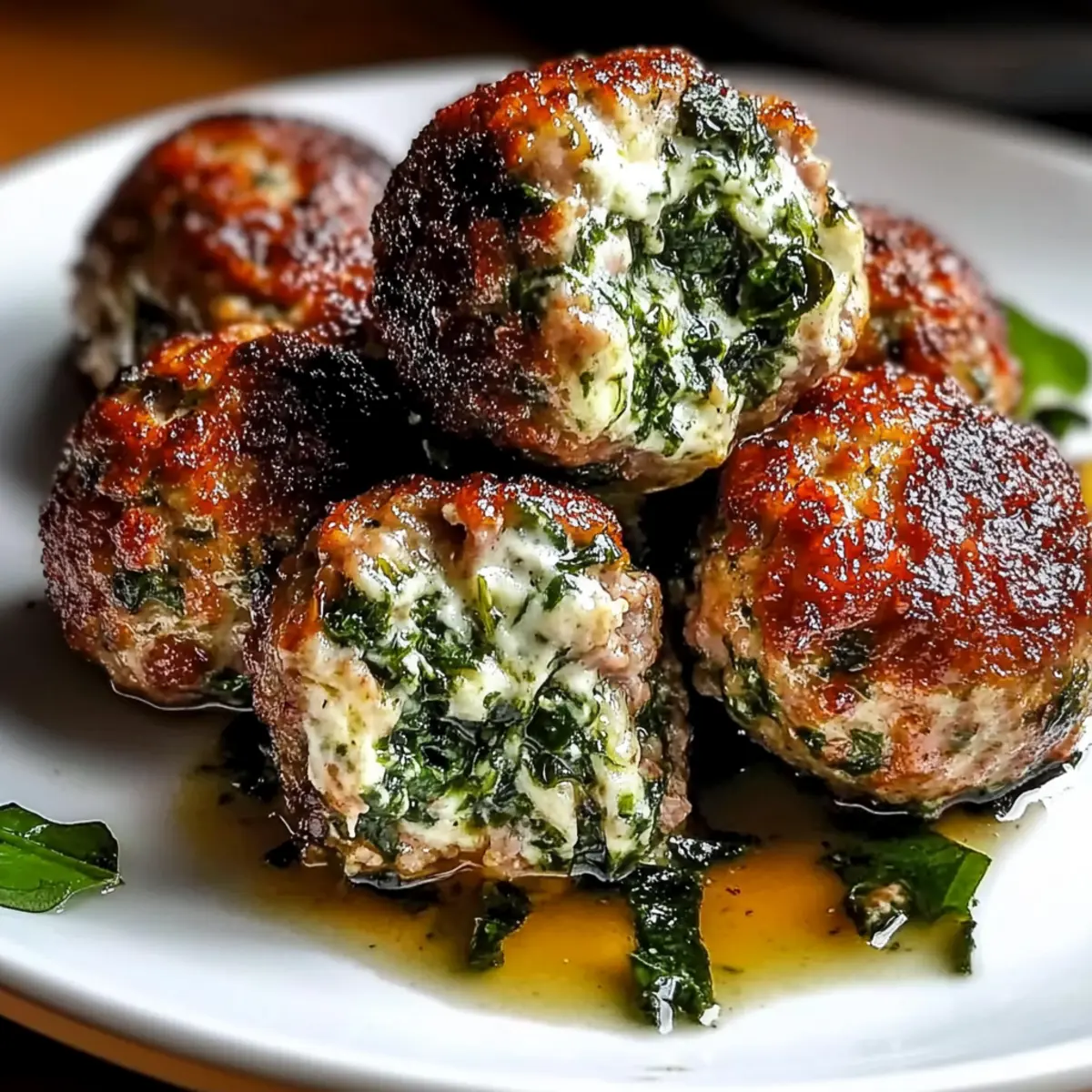 Savor Spinach Garlic Meatballs for a Cozy Night In
