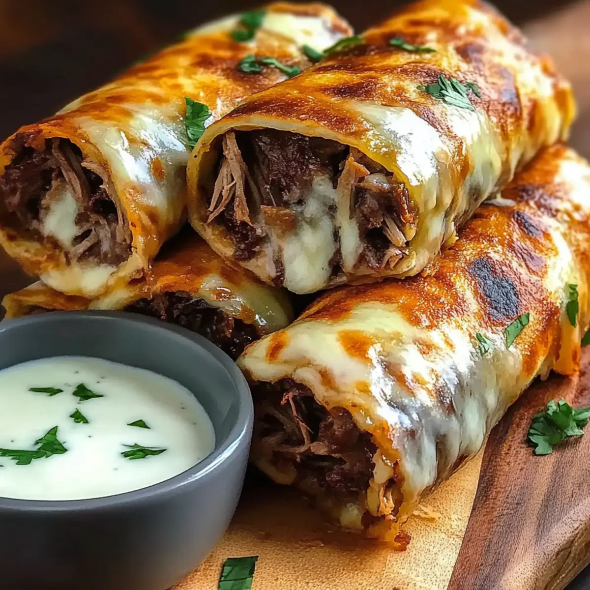 Savory French Dip Tortilla Roll Ups for Ultimate Comfort
