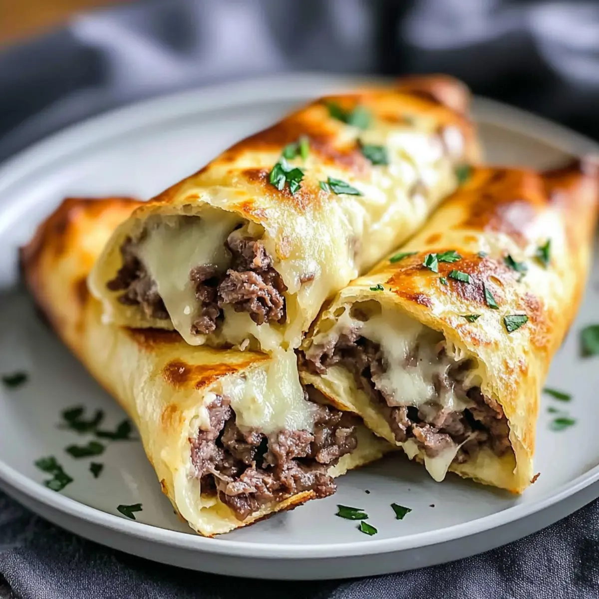 Keto Philly Cheesesteak Rolls: Savory Low-Carb Delight